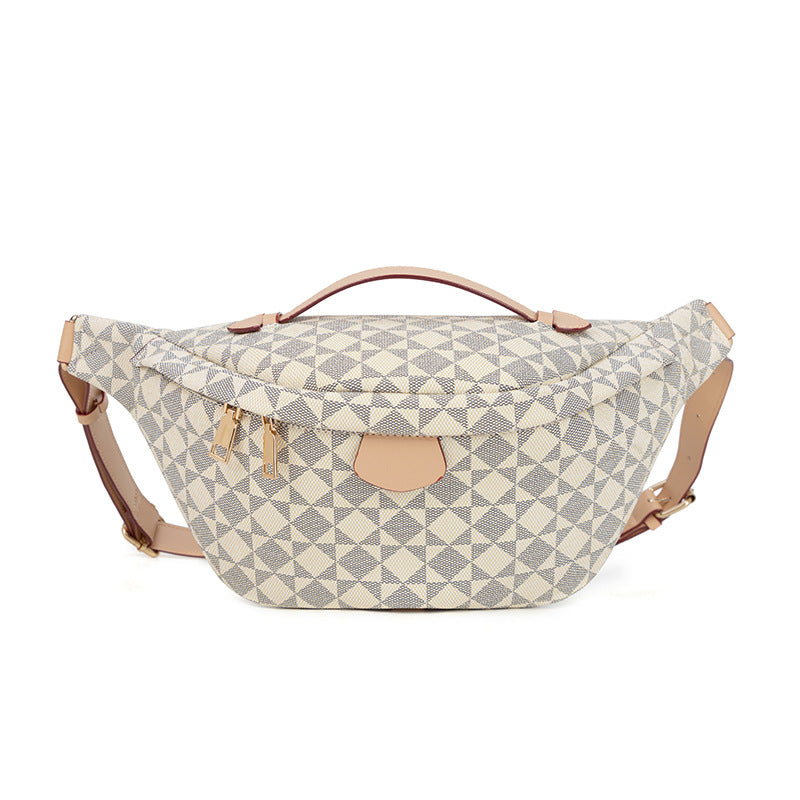 Wear-Resistant Waist Bag for Construction Site Work for Men and Women 2025 Spring and Summer New European and American Casual Versatile Trendy Big-Name Outdoor Chest Bag