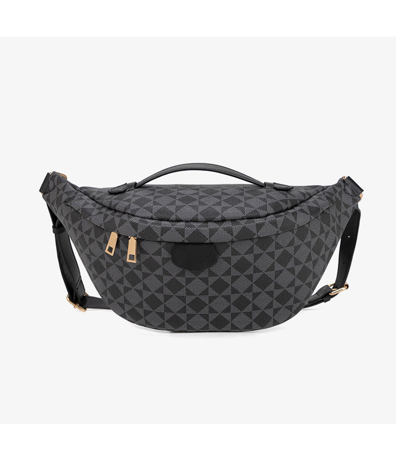 Wear-Resistant Waist Bag for Construction Site Work for Men and Women 2025 Spring and Summer New European and American Casual Versatile Trendy Big-Name Outdoor Chest Bag