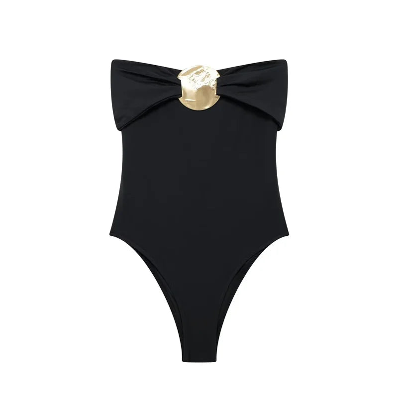 MUJER Off Shoulder Black Woman Body Sleeveless Tight Bodysuit Lingerie Sexy Backless Bodysuit Women Summer One Pieces Swimsuit
