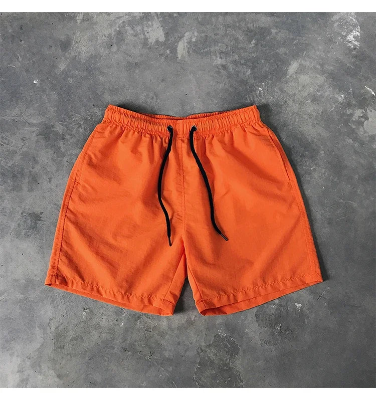 2025 Summer Men's Swimwear Swim Shorts Trunks Beach Board Shorts Swimming Pants Mens Running Sports Surffing Shorts Male M-5XL