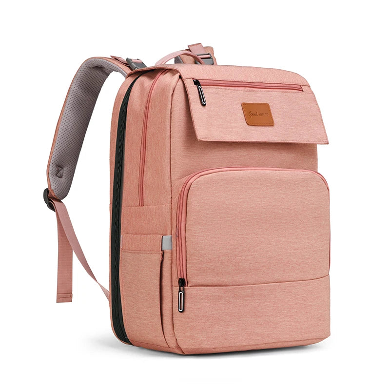 Diaper Bag Backpack, Diaper Changing Station, Multi-Functional Mom Travel Baby Diaper Bag, Large Capacity Diaper Backpack