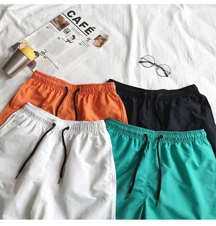 2025 Summer Men's Swimwear Swim Shorts Trunks Beach Board Shorts Swimming Pants Mens Running Sports Surffing Shorts Male M-5XL