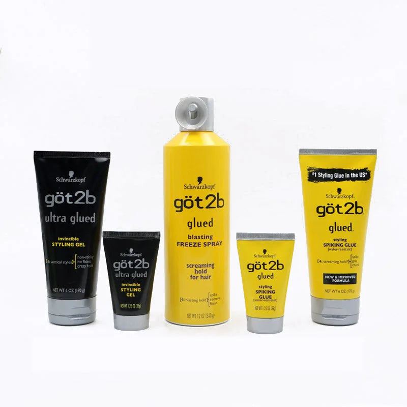got 2b glued 35g Hair Gel got2b Glued got2b glued spray got2be freeze spray for wig adhesives dege control gel freeshipping 170g
