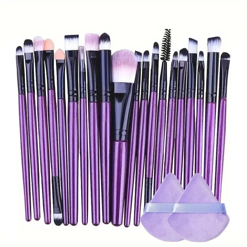 20Pcs Makeup Brush Set Eyeliner Brush Blending Brush Makeup Brushes for Cheeks Eye Cosmetic Foundation Brush Make Up Set 2035