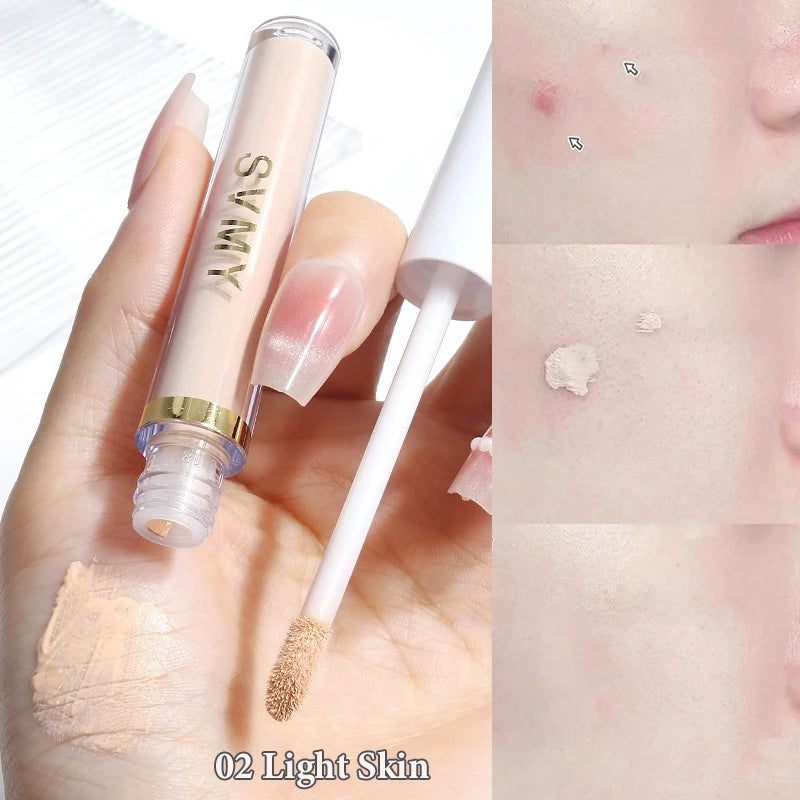 Waterproof Liquid Concealer Foundation Cream Full Coverage Acne Dark Circles Concealer Facial Corrector Contour Stick Makeup