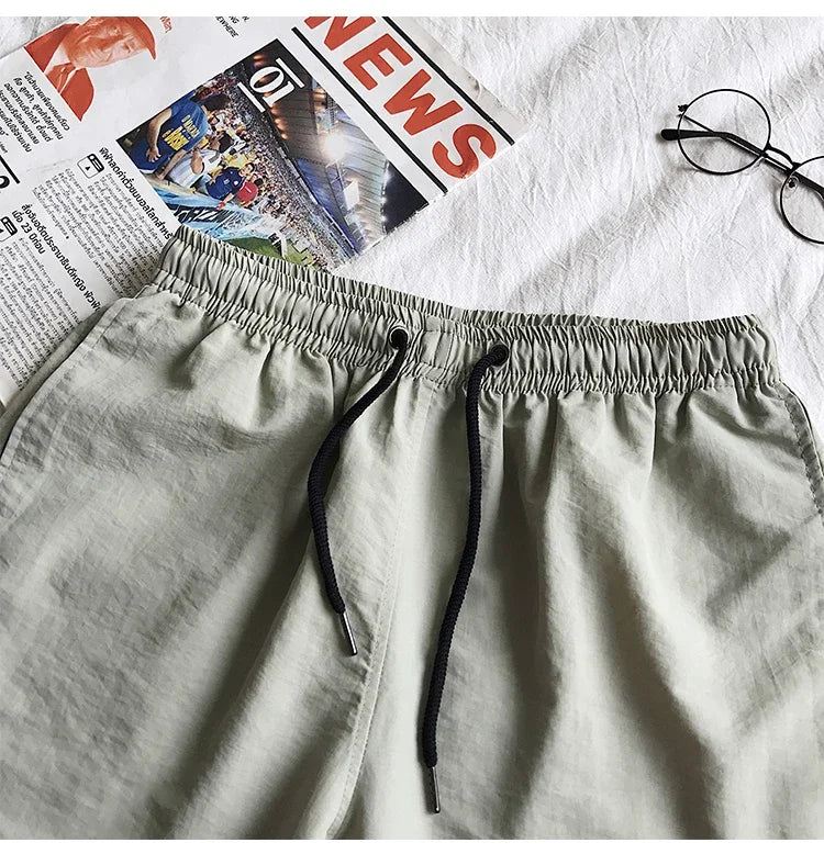 2025 Summer Men's Swimwear Swim Shorts Trunks Beach Board Shorts Swimming Pants Mens Running Sports Surffing Shorts Male M-5XL