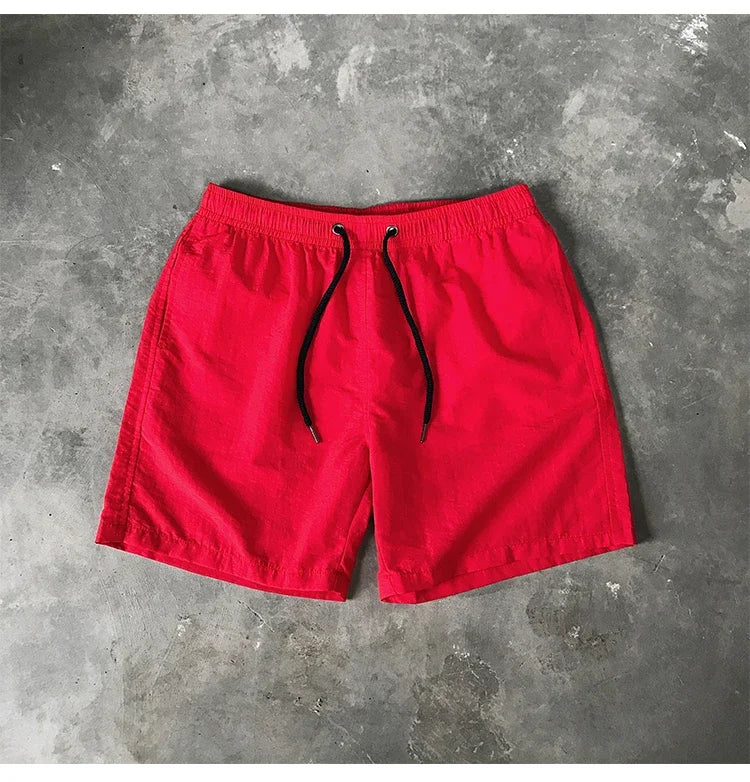 2025 Summer Men's Swimwear Swim Shorts Trunks Beach Board Shorts Swimming Pants Mens Running Sports Surffing Shorts Male M-5XL