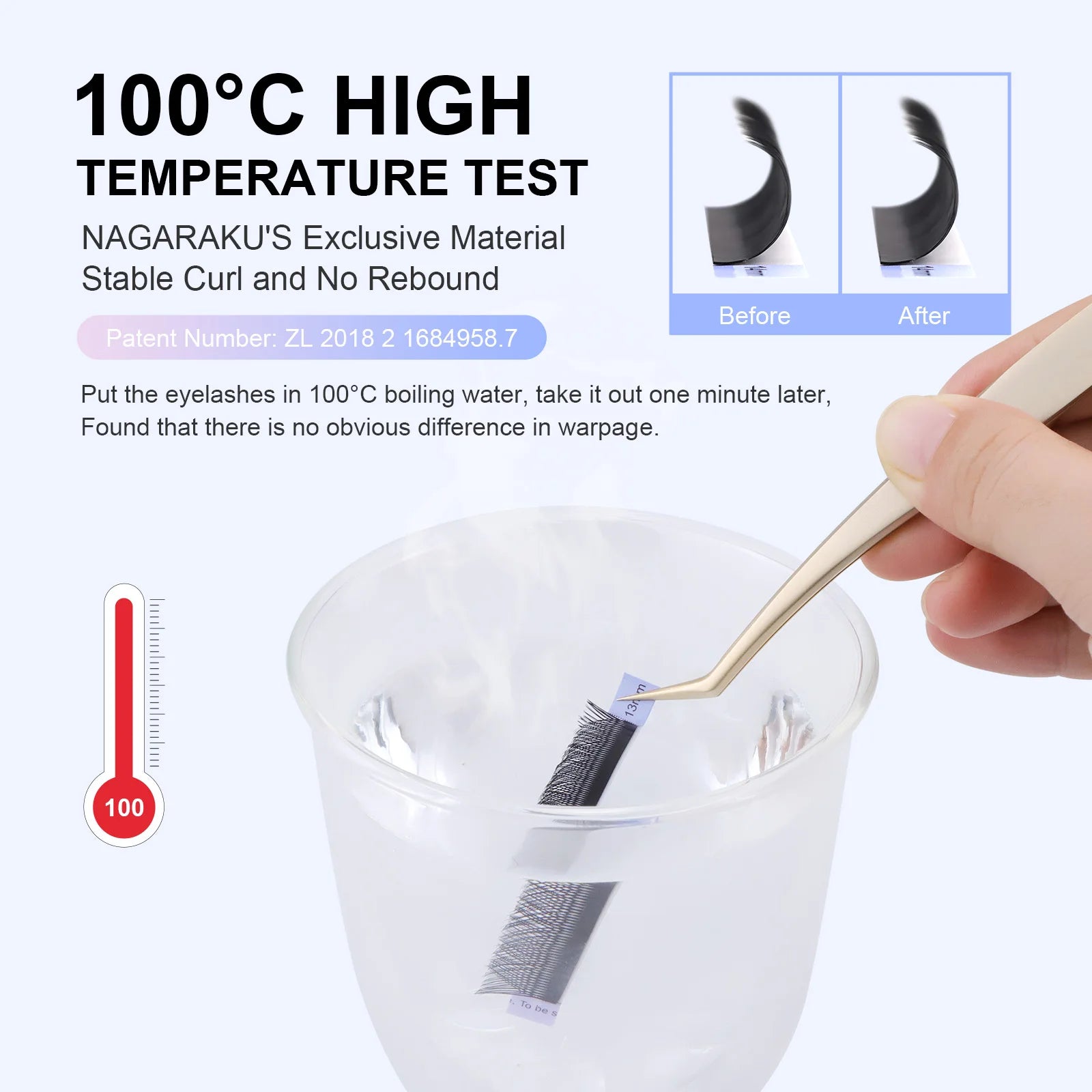 NAGARAKU Single Tip 2D Y/Double Tips YY/Triple Tips YY Shape Hand Woven Premium Soft Light Eyelashes Extension