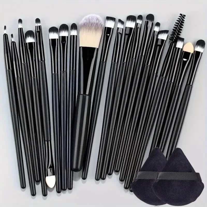 20Pcs Makeup Brush Set Eyeliner Brush Blending Brush Makeup Brushes for Cheeks Eye Cosmetic Foundation Brush Make Up Set 2035