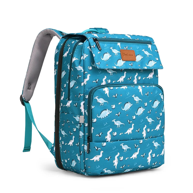 Diaper Bag Backpack, Diaper Changing Station, Multi-Functional Mom Travel Baby Diaper Bag, Large Capacity Diaper Backpack