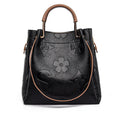 Bucket bag, large-capacity tote bag, high-end printed women's handbag, work and commuting bag