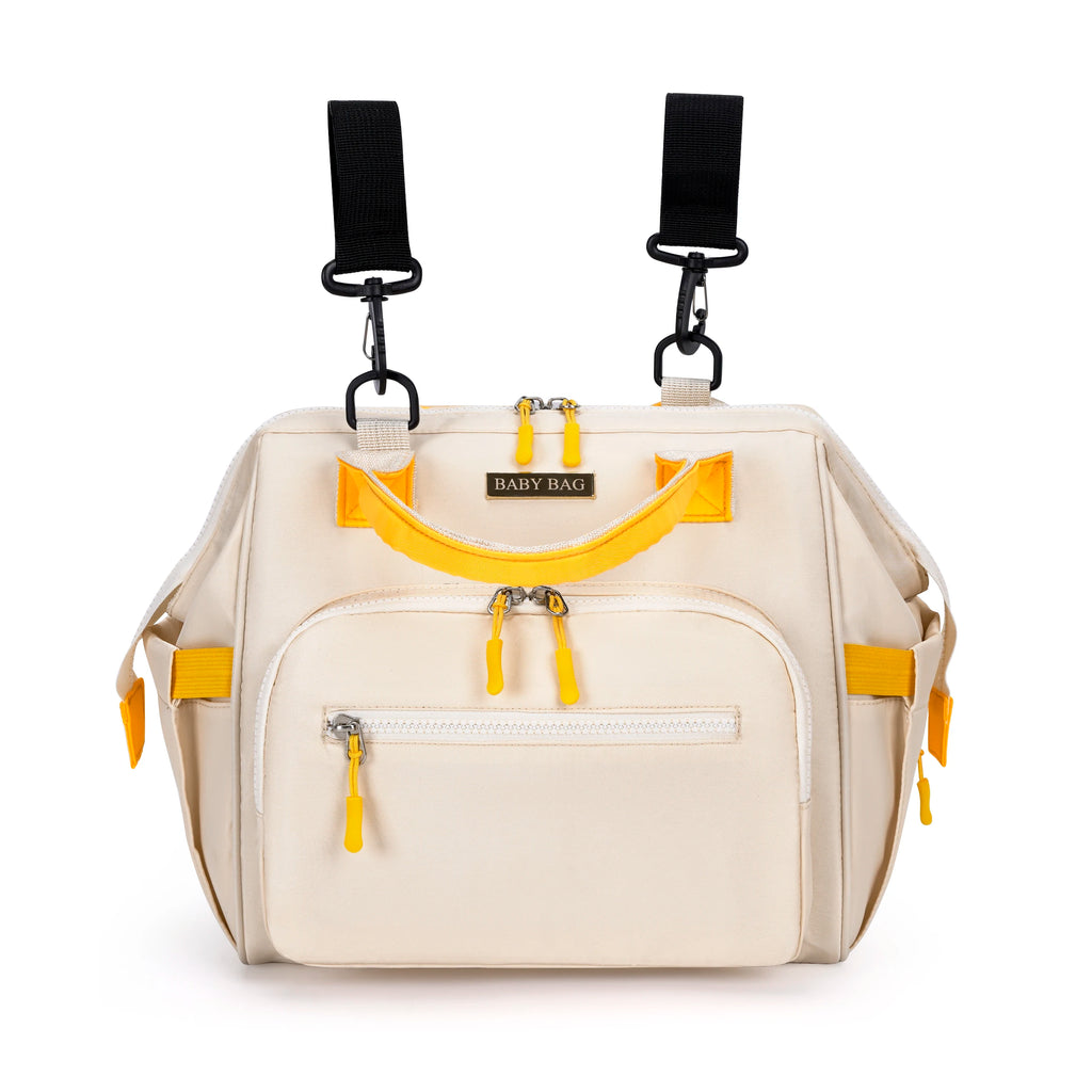 Single large-capacity baby bag, single shoulder crossbody bag, casual bag, dry and wet separation function, and bottle insulatio