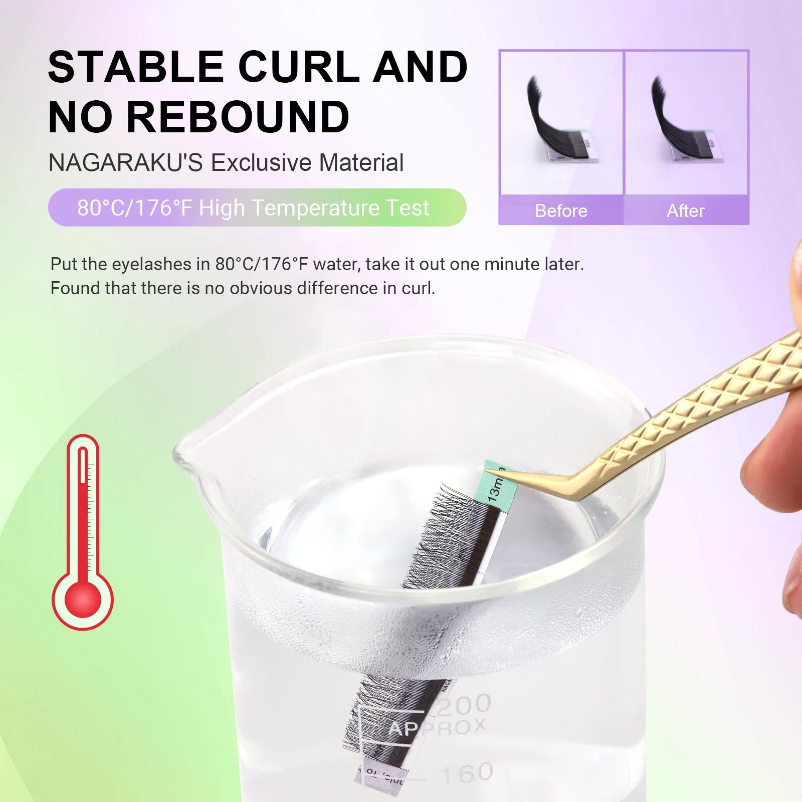 NAGARAKU Single Tip 2D Y/Double Tips YY/Triple Tips YY Shape Hand Woven Premium Soft Light Eyelashes Extension