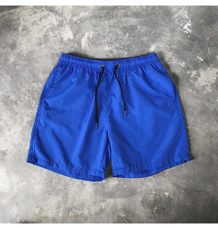 2025 Summer Men's Swimwear Swim Shorts Trunks Beach Board Shorts Swimming Pants Mens Running Sports Surffing Shorts Male M-5XL