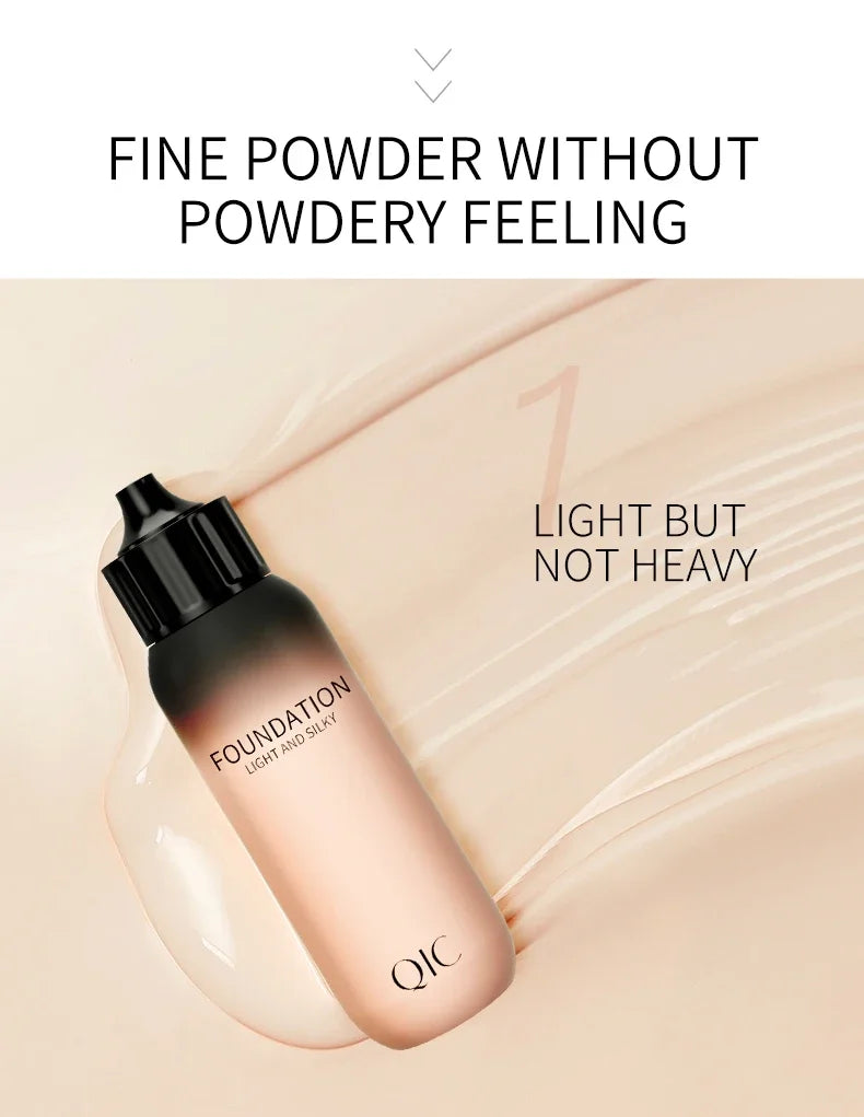 30ml Liquid Foundation Cream Waterproof Oil-control Cover Acne Base Cream Makeup Moisturize Matte Concealer Cosmetic