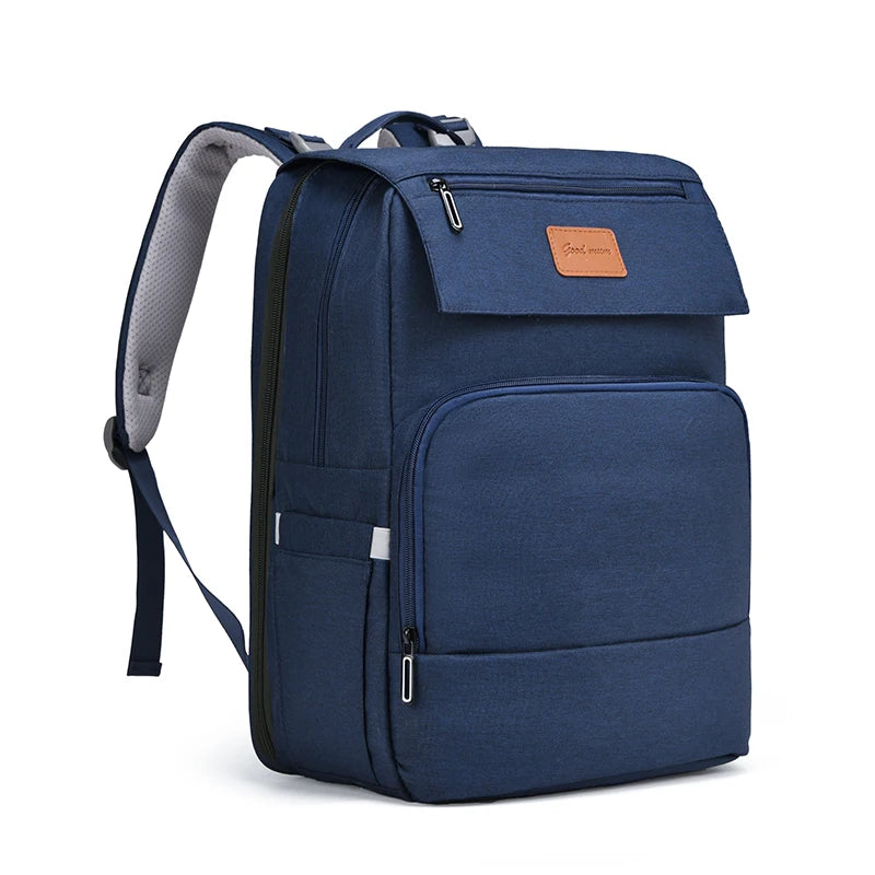 Diaper Bag Backpack, Diaper Changing Station, Multi-Functional Mom Travel Baby Diaper Bag, Large Capacity Diaper Backpack