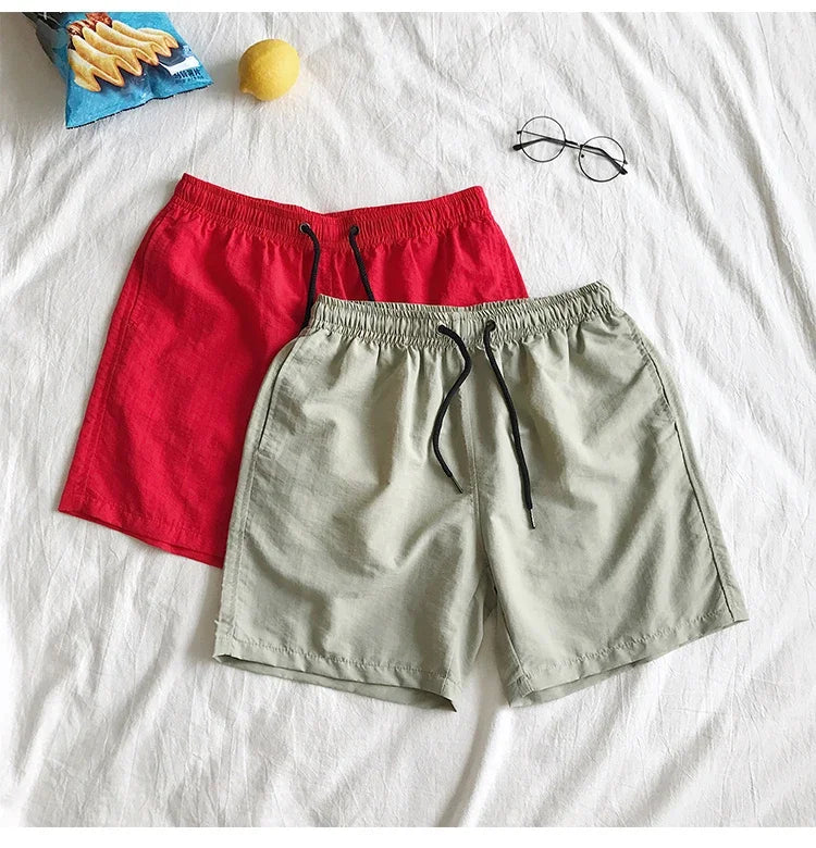 2025 Summer Men's Swimwear Swim Shorts Trunks Beach Board Shorts Swimming Pants Mens Running Sports Surffing Shorts Male M-5XL