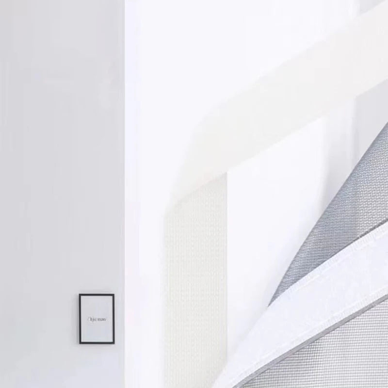 Mosquito and fly proof doors, mosquito nets, screen windows, door curtains, magnetic self-priming door curtains, no punching
