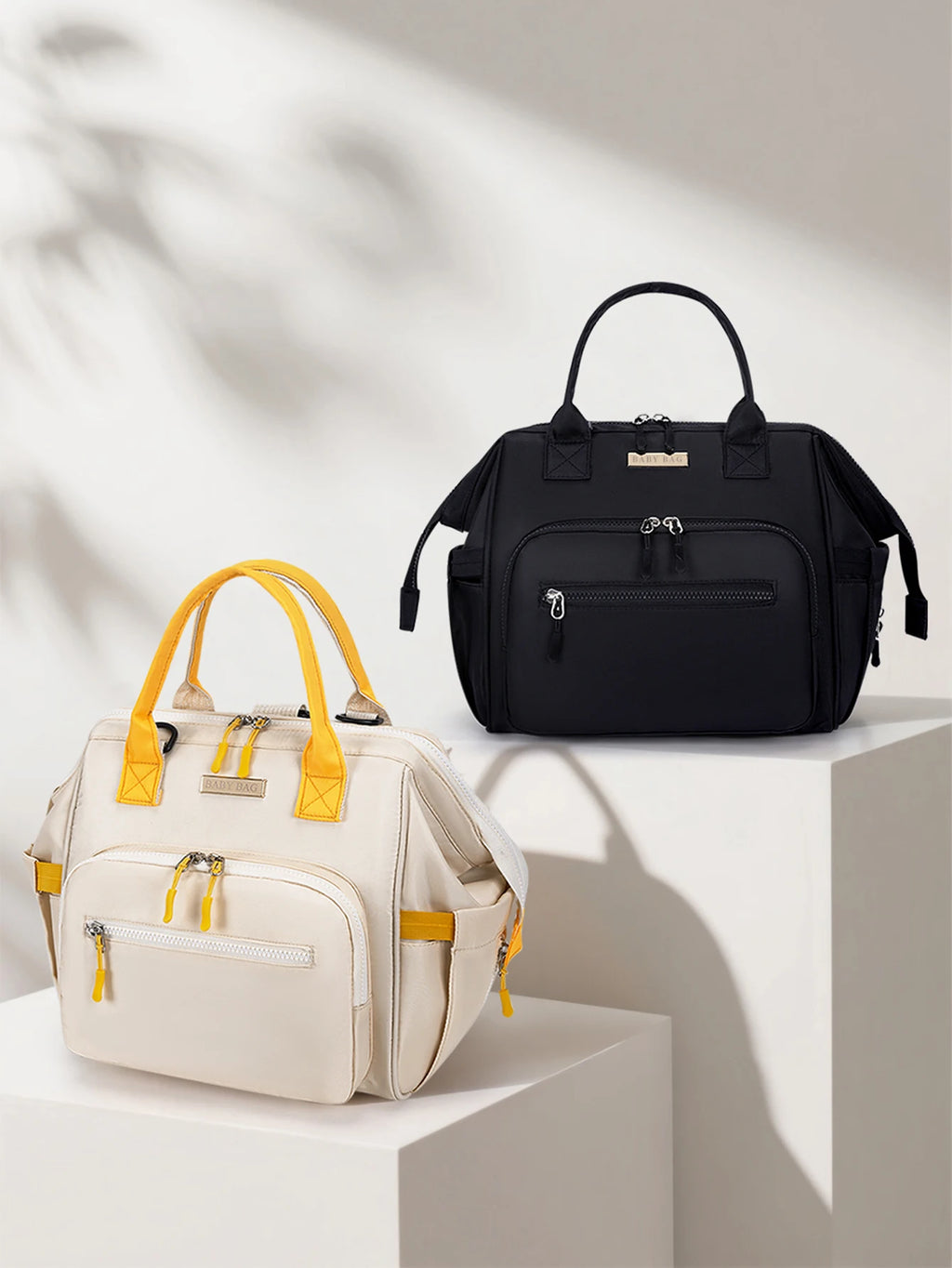 Single large-capacity baby bag, single shoulder crossbody bag, casual bag, dry and wet separation function, and bottle insulatio