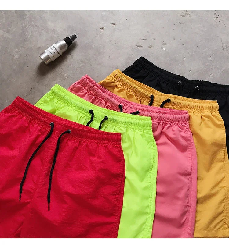 2025 Summer Men's Swimwear Swim Shorts Trunks Beach Board Shorts Swimming Pants Mens Running Sports Surffing Shorts Male M-5XL