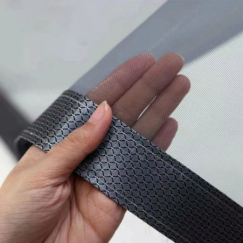 Mosquito and fly proof doors, mosquito nets, screen windows, door curtains, magnetic self-priming door curtains, no punching